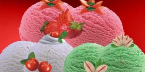 Fresh Fruit Ice Cream