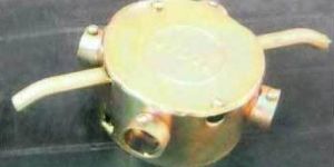 Yellow Fine Conduit Fan Box