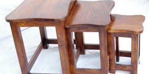 Wooden Stool Pc - 2