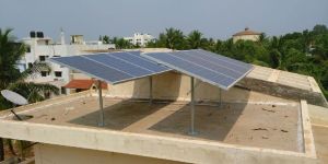 Solar Panel Mounting - House Terrace