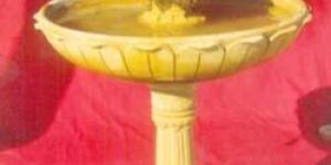 Limestone Fountain