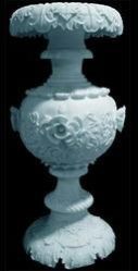Marble Carved Flower Pot