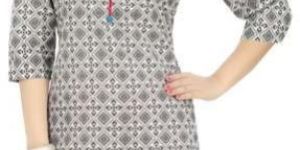 Summertime Print Galore Cotton Tunic for Women