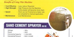 Gypsum Application Machine