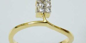 Diamond Studded Gold Rings