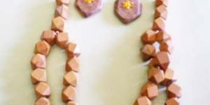 wooden necklaces Set -01