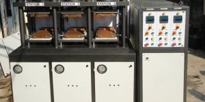 3 Stn Hot Sintering Press