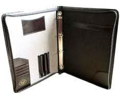 Leather Conference Folders