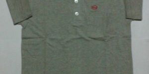 Grey Plain T Shirt