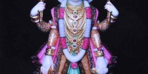 Marble Vishnu Statue