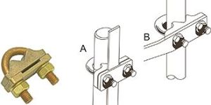 U Bolt Rod to Tape Clamp