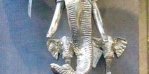 Aluminium Elephant Head