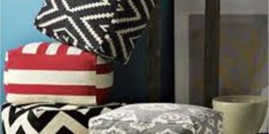 Designer Poufs