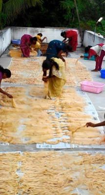 Blonde Bulk Hair Extensions