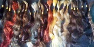 Various Blonde Bulk Colored Hair Extensions