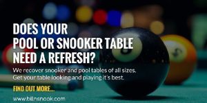 SNOOKER TABLE MAINTENANCE