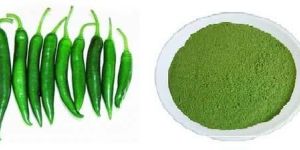Dehydrated Green Chili Powder