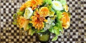 Artificial Flower Cluster