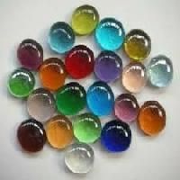 Flat Glass Beads