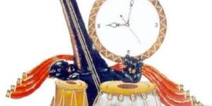 Sitar Tabla Hand Clock