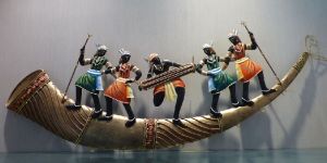 Tribal 5 People Dancing