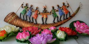 Tribal 7 People Dancing