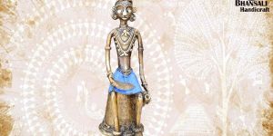 Tribal Siting Man Handicraft