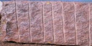 Red Granite Blocks