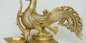 Brass Hand Held Diya