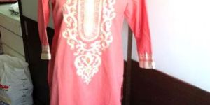 Cotton Embroidered Kurtis