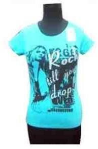 Ladies Round Neck T Shirts