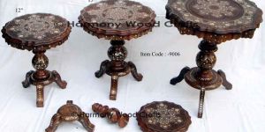 Wooden Carved Coffee Table