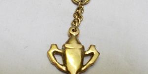 Brass Trophy Keychain