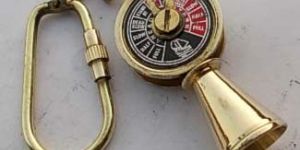 Telegraphs Brass Key Chains