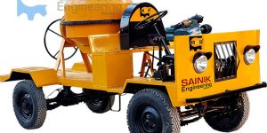 SELF DRIVE CONCRETE MIXTURE MACHINE