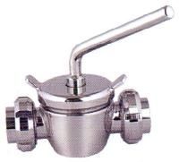 Stainless Steel Dairy Three Way Valve
