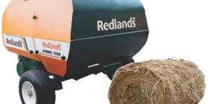 Round Straw Baler