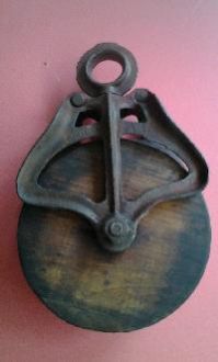 Cast Iron Pulley Trolley Wheels