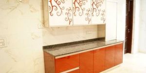 Elegant Stainless Steel Modular Kitchen