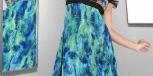 Sleeveless Georgette Kurti