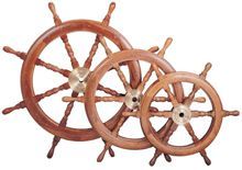 Wooden Ship Wheel