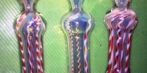 Onehitter Glass Smoking Pipe