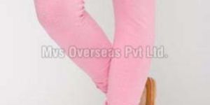 Ladies Baby Pink Leggings