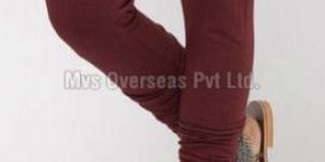 Ladies Brown Leggings