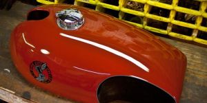 Vintage Motorcycle Petrol Tank