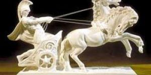 Marble Horse Cart