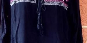 Ladies Blue Cotton Tops