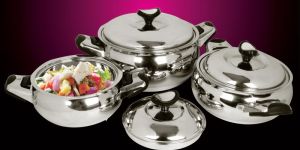 Stainless Steel Insulated Belly Hot Pot Casserole