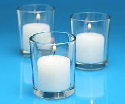 Glass T-Light Votives