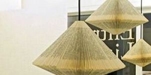 Old Book Paper Lamp